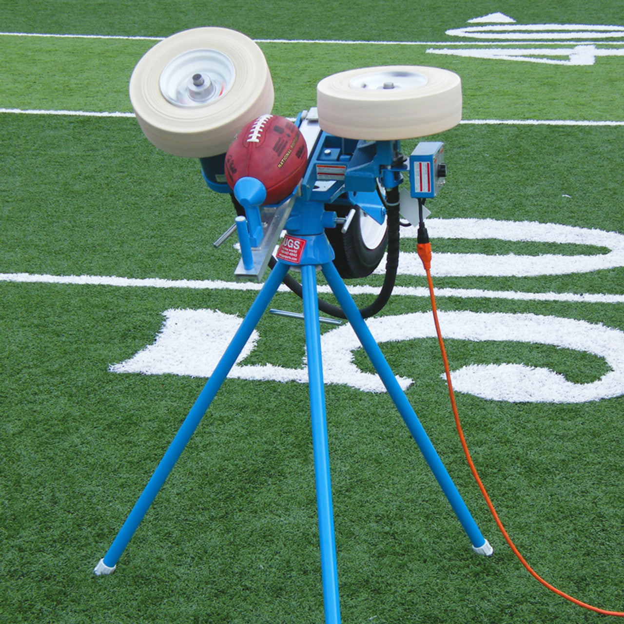 Promethus Throwing Machine Jugs Field General™ Football Throwing Machine – FootballThrowingMachines